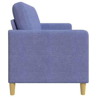 Sofa z miejscem do przechowywania Niebieski dżins