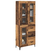 Highboard Stare drewno 69,5 x 34 x 180 cm Drewno inżynieryjne