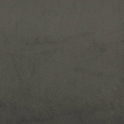 Łóżko kontynentalne, ciemnoszara, 140x190 cm, aksamitna