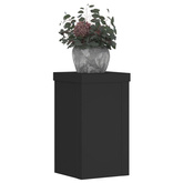 Podstawki pod doniczki, 2 szt., czarne, 10x10x18 cm