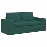 Sofa Ciemna zieleń 182 x 80 x 82 cm tkanina