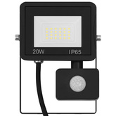 Reflektor LED z czujnikiem, 20 W, ciepłe białe światło