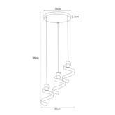 Lampa wisząca K-4542 z serii POLETANO KAJA