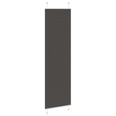 Roleta plisowana czarna 55x200 cm Szerokość tkaniny 54,4cm