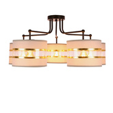 Lampa sufitowa biała/chrom 5xE27 Andy 35-00521