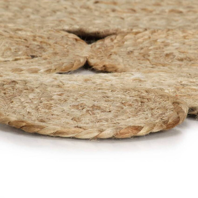 vidaXL Dywan ręcznie wypleciony z juty, 150 cm