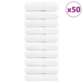 Ręczniki toaletowe Premium, SOLUND 50 szt., białe, 30 x 30 cm, 600 g/m?
