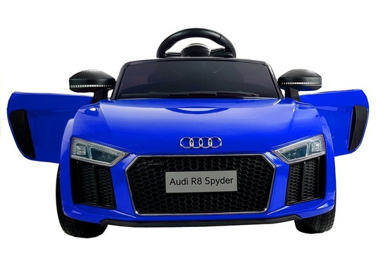 Auto na Akumulator Audi R8 Spyder Niebieskie Lakierowane