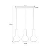 Lampa wisząca K-4526 z serii ARVI WHITE