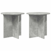 Stojak na rośliny 2 pcs Betonowy szary 40 x 40 x 40 cm
