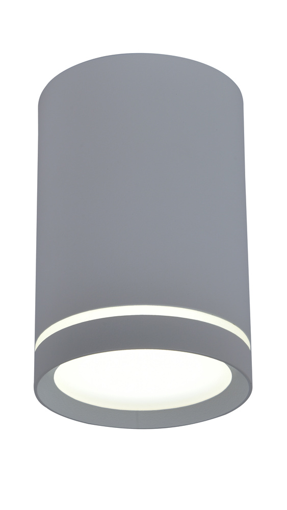 Lampa sufitowa tuba szara okrągła GU10 natynkowa Candellux