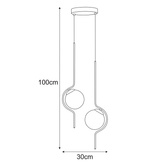 Lampa wisząca K-5337 z serii VELA