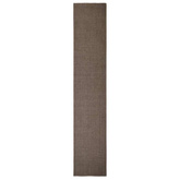 vidaXL Dywanik, naturalny sizal, 66x350 cm, brązowy