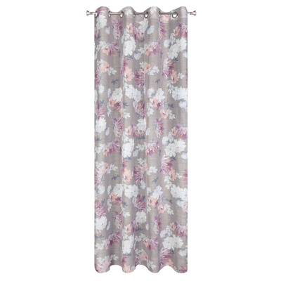 Zasłona Sherry srebrna 140x250