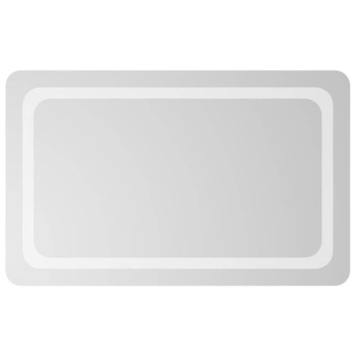Lustro łazienkowe z LED, 50x80 cm vidaXL