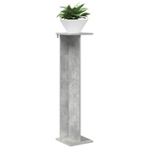 Stojak na rośliny Betonowy Szary 25 x 25,5 x 100,5 cm