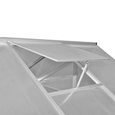 Szklarnia ogrodowa wzmocniona aluminiową ramą, 7,55 m?