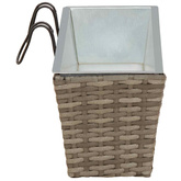 Balustrada 2 pcs 50 x 17 x 17 cm Metal