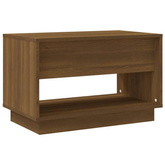 vidaXL Szafka pod TV, brązowy dąb 70x41x44 cm materiał drewnopochodny