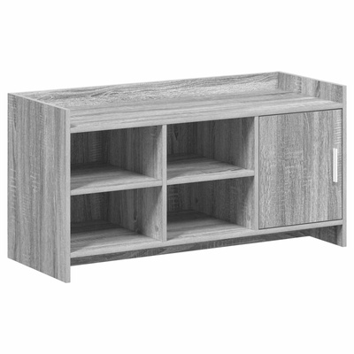 Szafka na buty z drzwiami Szary Sonoma 100 x 39,5 x 51 cm