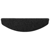 Samoprzylepne maty na schody 15 pcs Czarny 80 x 28 x 3,5 cm