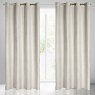 Zasłona Darcy kremowa 140x250