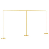 Łuk Ślubny złoty 657 x 35 x 300 cm Stal