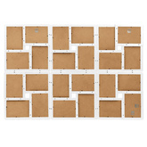 Ramka na 24 zdjęcia 10x15 cm, biała, MDF