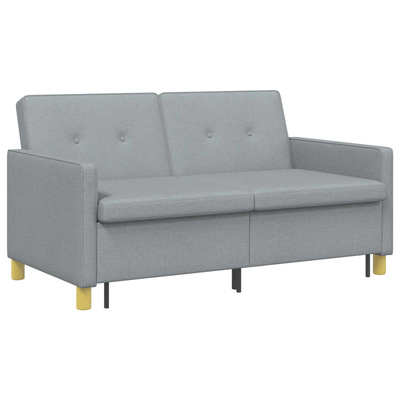 Rozkładana sofa jasnoszary 154 x 94,5 x 80,5 cm
