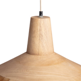 Lampa Wisząca z drewna z mango ?60cm Abruzzo Vattene