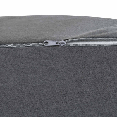 Poduszka na nogi Szary 68 x 40 x 18 cm Pianka PU