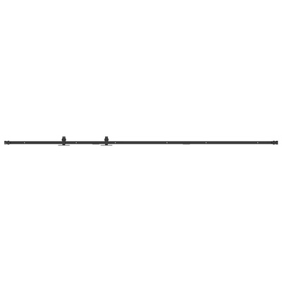 System do drzwi przesuwnych do mebli, 244 cm, stal węglowa