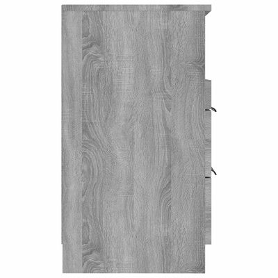 Szafki nocne 2 szt. Szary Sonoma Medium Engineered Wood
