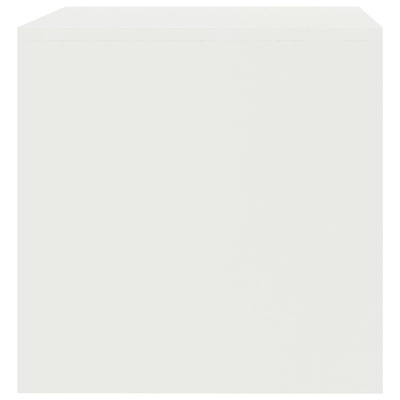 vidaXL Szafka pod TV, biała, 80x40x40 cm, materiał drewnopochodny
