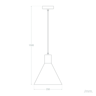 Lampa Wisząca złoto-czarna Abruzzo Salvatore E27