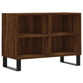 vidaXL Szafka pod TV, brązowy dąb, 69,5x30x50 cm