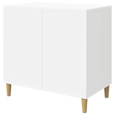 Koty Dom Biały 72 x 42,5 x 70 cm Drewno inżynieryjne