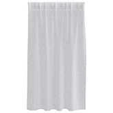 Firany Voile 2 pcs Jasnoszary 140 x 140 cm Poliester