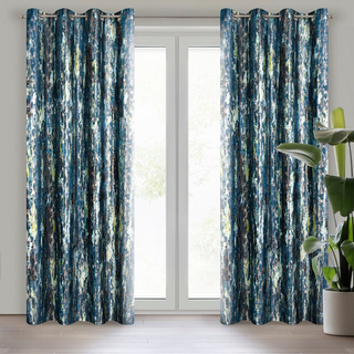 Zasłona Grace granatowa 140x250