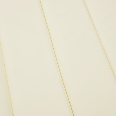 Poduszka na leżak, kremowa, 186x58x3 cm, tkanina Oxford