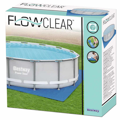Bestway Mata pod basen Flowclear, 488 x 488 cm