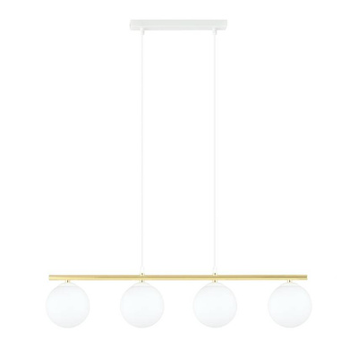 Lampa wisząca ALLORA 4 WH OPAL