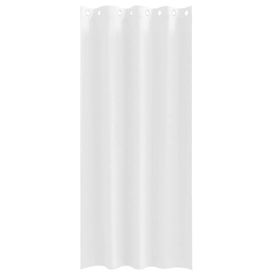 Firany blackout z kółkami 2 pcs Czysta Biała 260 x 140 cm