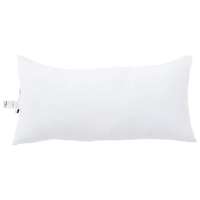 Poduszka z poduszką 2 pcs Biały 81 x 42 x 20 cm Poliester