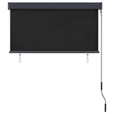 vidaXL Roleta zewnętrzna, 120x250 cm, antracytowa