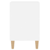 vidaXL Szafka pod TV, biała, 100x35x55 cm, materiał drewnopochodny model standard