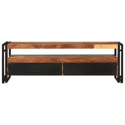 vidaXL Szafka pod TV, 120 x 30 x 40 cm, lite drewno sheesham