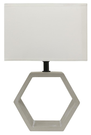 Lampka nocna Vidal beżowo-brązowa z abażurem E27 Candellux