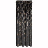 Zasłona Gloria czarna 140x300
