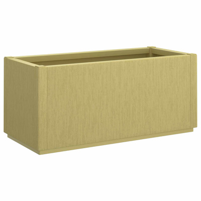 Skrzynka na kwiaty do ogrodu Zielony 80 x 36 x 35 cm PP